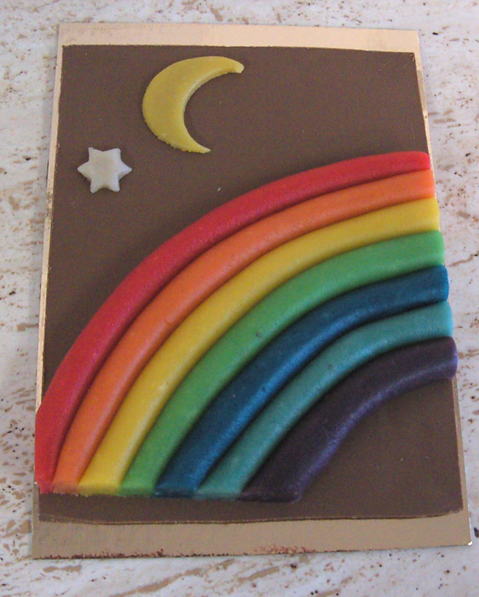 Chocoladestuk regenboog - De Muyt