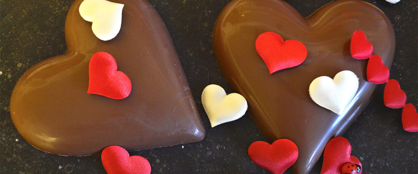 Valentijn hartjes chocolade - Pralines De Muyt